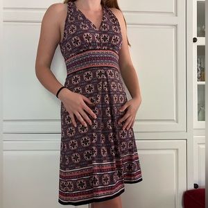 MAX STUDIO PATTERNED SUNDRESS